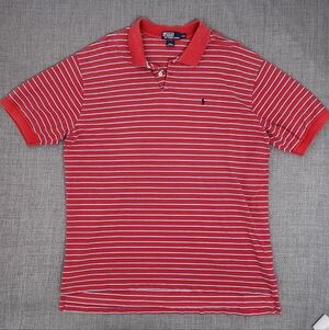 Polo Ralph Lauren Striped Polo Style Shirt. 100% Cotton. XXL